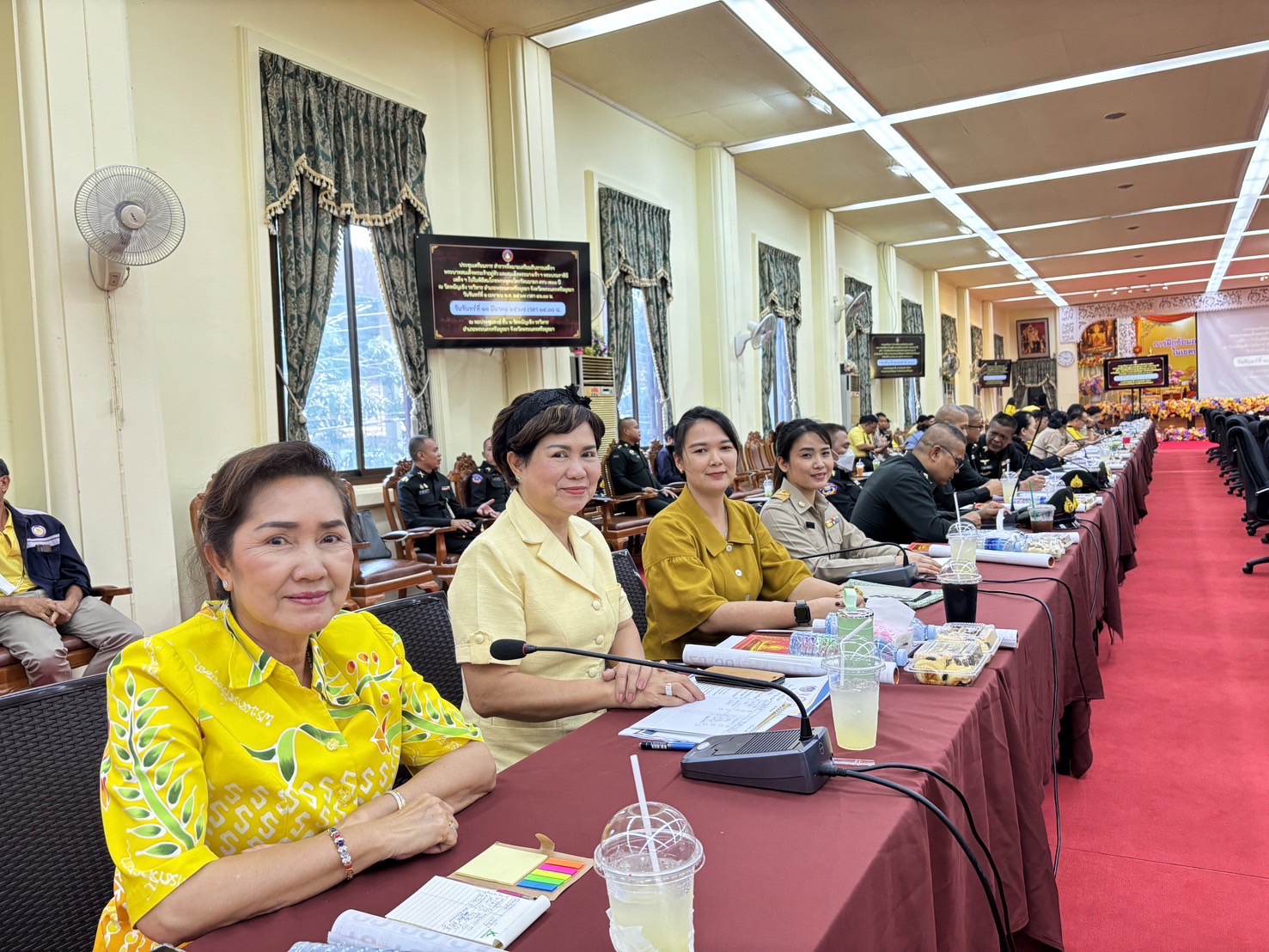 พช.อยุธยา ร่วมประชุมเตรียมการสำรวจที่หมายเตรียมเฝ้าฯรับเสด็จพระบาทสมเด็จพระเจ้าอยู่หัว และสมเด็จพระนางเจ้าฯในวันจันทร์ที่ 1 เมษายน 2567
