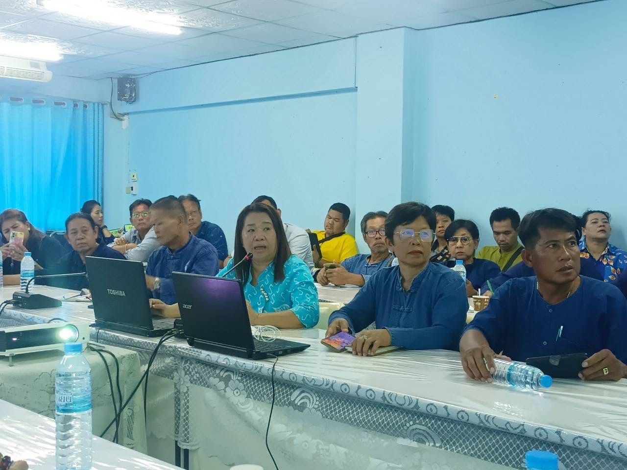 พจ.อยุธยา เปิดโครงการพัฒนาหมู่บ้านเศรษฐกิจพอเพียง กิจกรรมสนับสนุนการขับเคลื่อนกิจกรรมศูนย์เรียนรู้การพัฒนาคุณภาพชีวิตตามหลักทฤษฎีใหม่ ประยุกต์สู่ โคกหนองนาโมเดล