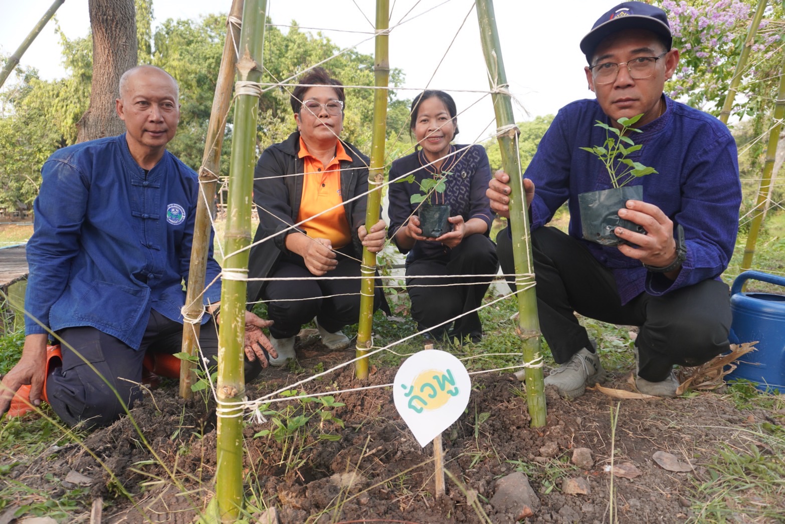 พช.กรุงเก่า ขับเคลื่อนงานสร้างความมั่นคงทางอาหาร “ปลูกผัก ปลูกรัก กับพช.อยุธยา”