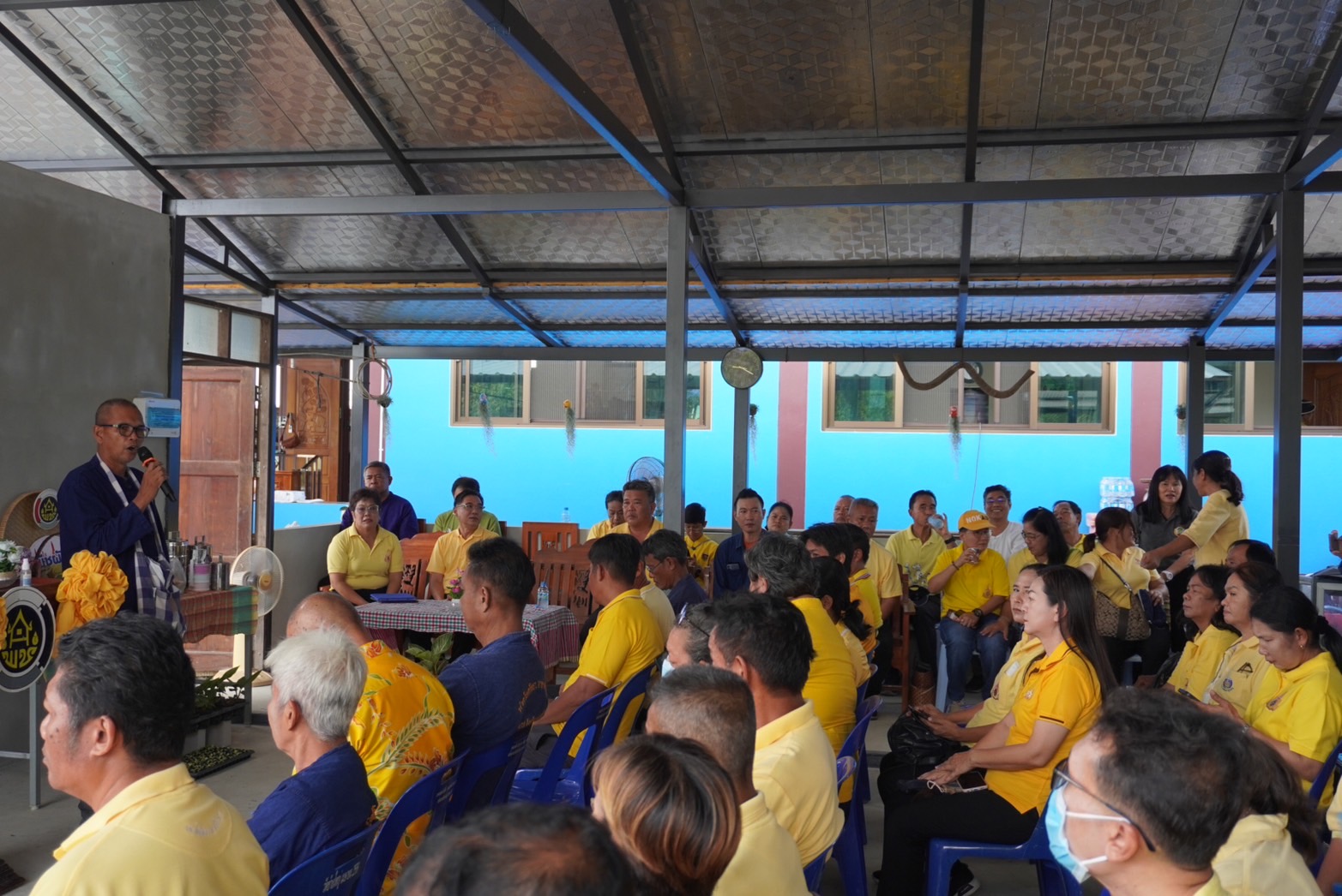 พช.กรุงเก่า ร่วมพิธีเปิดกิจกรรมเฉลิมพระเกียรติพระบาทสมเด็จพระเจ้าอยู่หัวเนื่องในโอกาสมหามงคลเฉลิมพระชนมพรรษา 6 รอบ 28 กรกฎาคม 2567 “แบ่งปันกล้าไม้ จากแปลงโคกหนองนา สู่ประชาชนโดยรอบ”