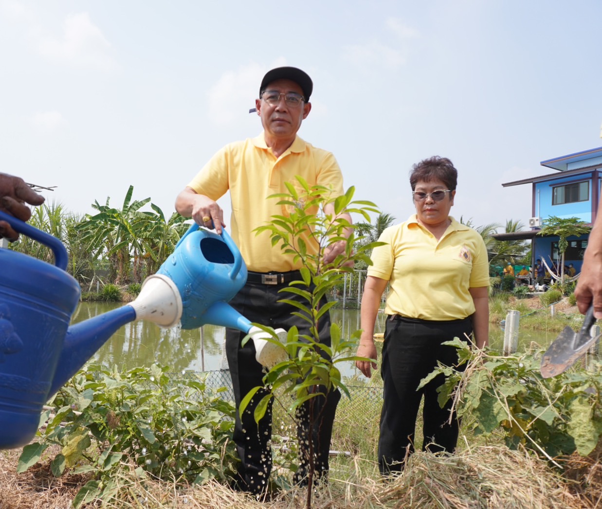 พช.กรุงเก่า ร่วมพิธีเปิดกิจกรรมเฉลิมพระเกียรติพระบาทสมเด็จพระเจ้าอยู่หัวเนื่องในโอกาสมหามงคลเฉลิมพระชนมพรรษา 6 รอบ 28 กรกฎาคม 2567 “แบ่งปันกล้าไม้ จากแปลงโคกหนองนา สู่ประชาชนโดยรอบ”