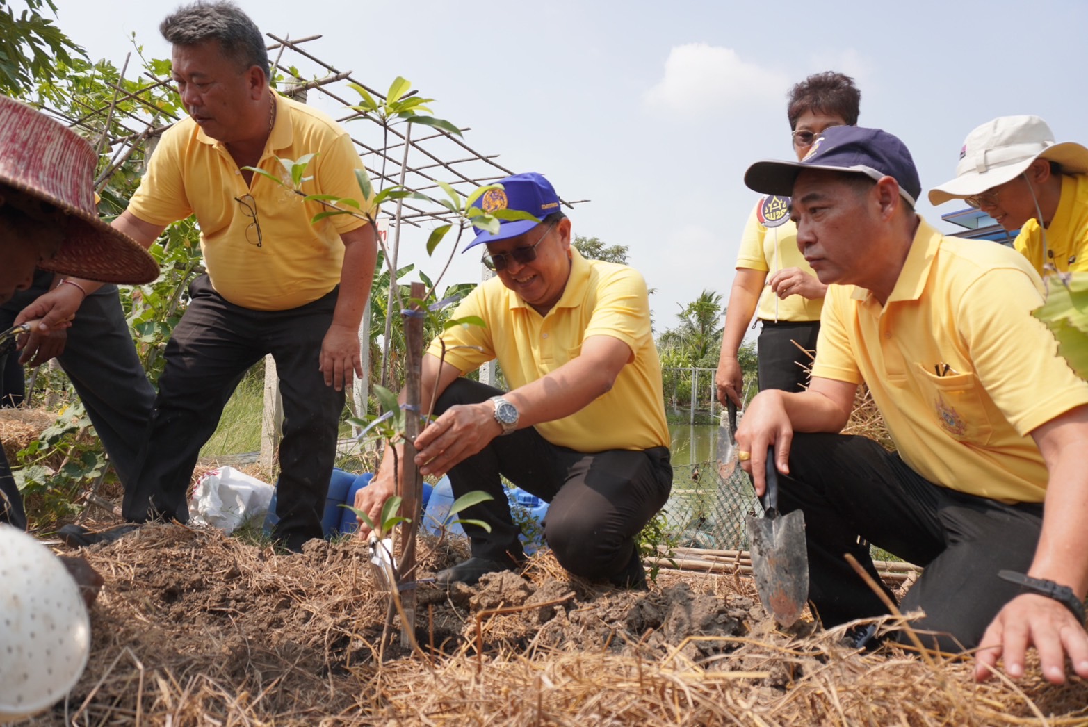 พช.กรุงเก่า ร่วมพิธีเปิดกิจกรรมเฉลิมพระเกียรติพระบาทสมเด็จพระเจ้าอยู่หัวเนื่องในโอกาสมหามงคลเฉลิมพระชนมพรรษา 6 รอบ 28 กรกฎาคม 2567 “แบ่งปันกล้าไม้ จากแปลงโคกหนองนา สู่ประชาชนโดยรอบ”