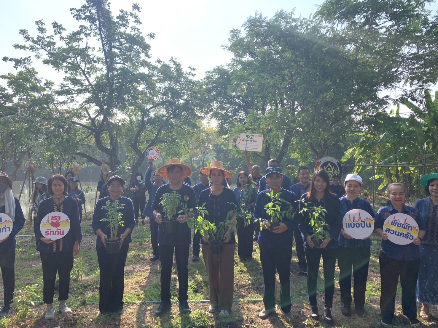 จังหวัดพระนครศรีอยุธยา ขับเคลื่อนงานสร้างความมั่นคงทางอาหาร “ปลูกผัก ปลูกรัก กับพช.อยุธยา”
