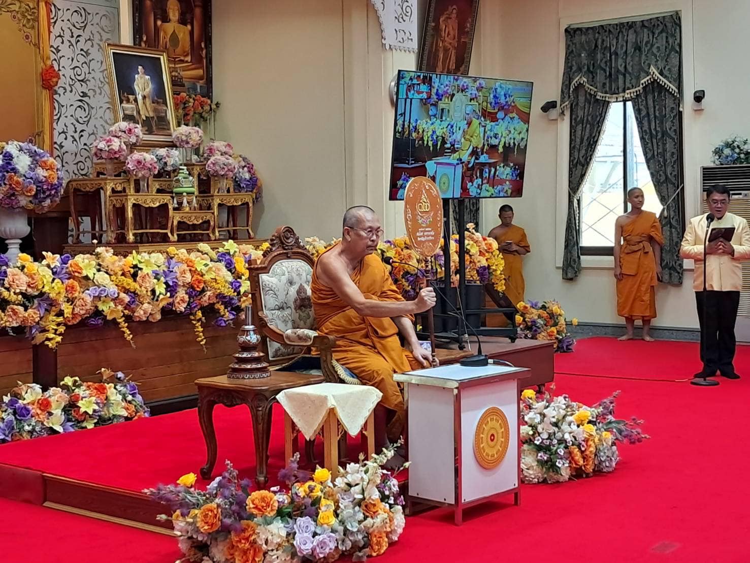 พช.กรุงเก่า ร่วมกิจกรรมการบรรพชาสามเณรภาคฤดูร้อนเฉลิมพระเกียรติ ถวานพระพรชัยมงคลแด่พระบาทสมเด็จพระเจ้าอยู่หัว เนื่องในโอกาสวันเฉลิมพระชนมพรรษา 6 รอบ 28 กรกฎาคม 2567