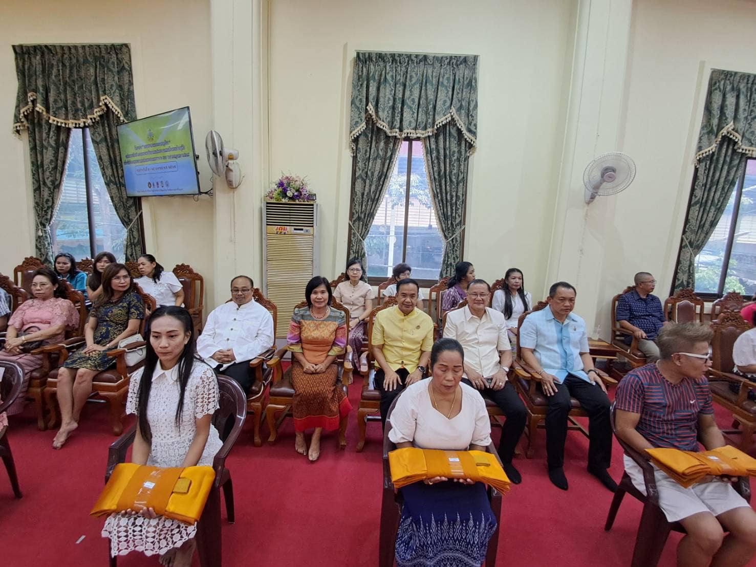 พช.กรุงเก่า ร่วมกิจกรรมการบรรพชาสามเณรภาคฤดูร้อนเฉลิมพระเกียรติ ถวานพระพรชัยมงคลแด่พระบาทสมเด็จพระเจ้าอยู่หัว เนื่องในโอกาสวันเฉลิมพระชนมพรรษา 6 รอบ 28 กรกฎาคม 2567