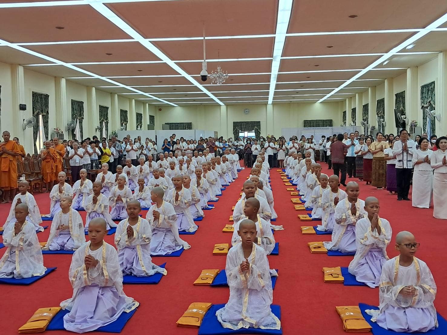 พช.กรุงเก่า ร่วมกิจกรรมการบรรพชาสามเณรภาคฤดูร้อนเฉลิมพระเกียรติ ถวานพระพรชัยมงคลแด่พระบาทสมเด็จพระเจ้าอยู่หัว เนื่องในโอกาสวันเฉลิมพระชนมพรรษา 6 รอบ 28 กรกฎาคม 2567