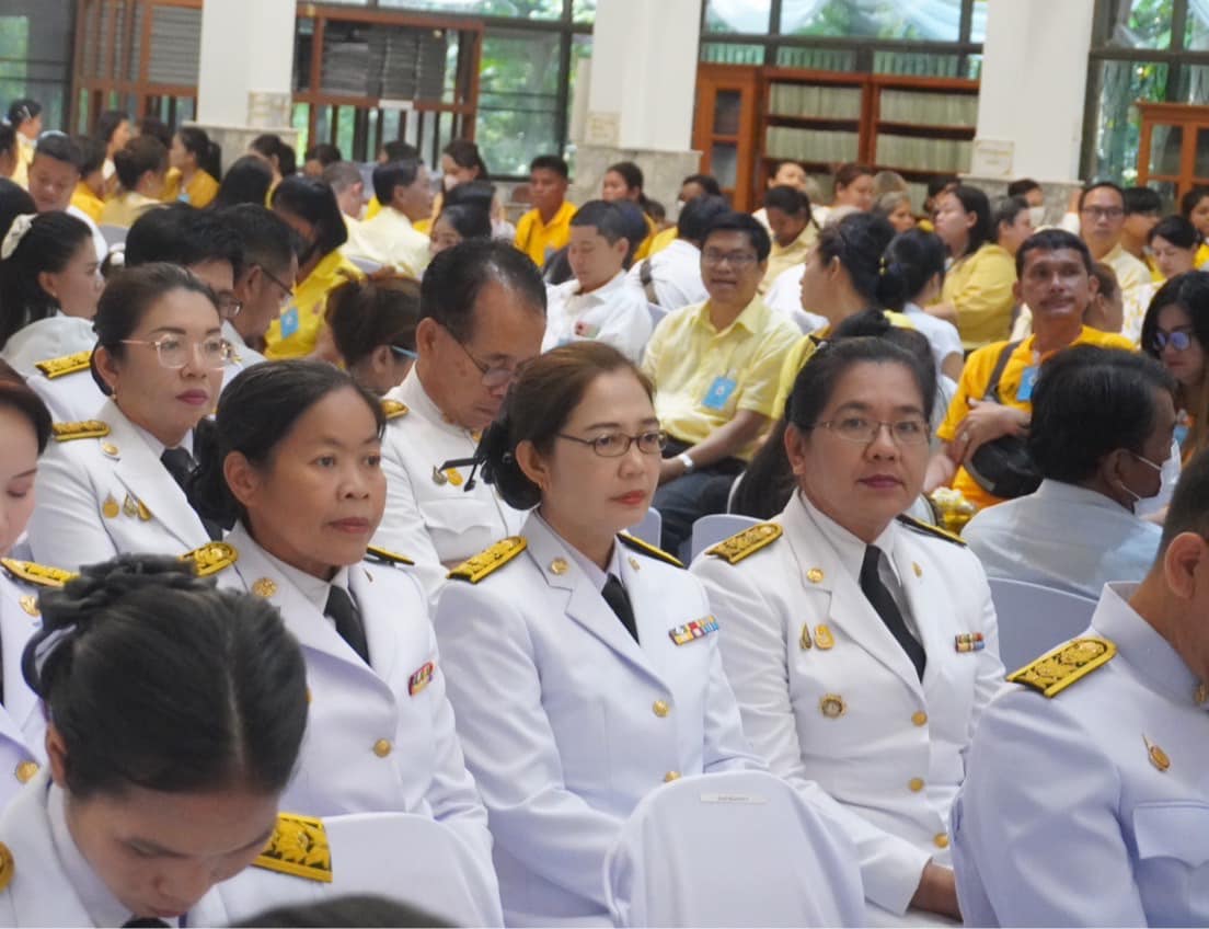 พช.อยุธยา ร่วมพิธีบรรพชาสามเณรภาคฤดูร้อน เฉลิมพระเกียรติพระบาทสมเด็จพระเจ้าอยู่หัว เนื่องในโอกาสมหามงคลเฉลิมพระชนมพรรษา 6 รอบ 28 กรกฎาคม 2567
