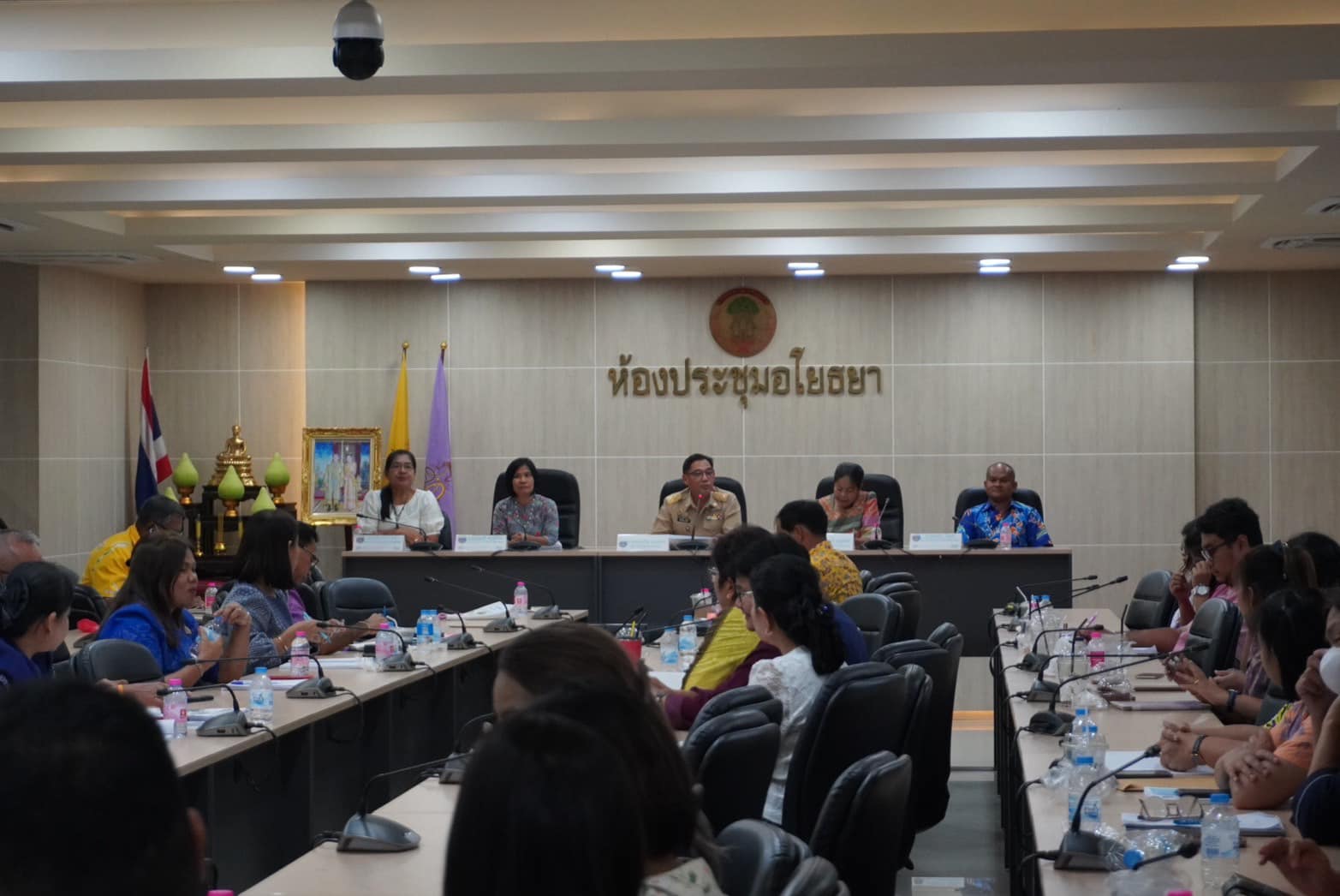 พช.อยุธยา จัดประชุมการขับเคลื่อนกิจกรรมพัฒนาชุมชน สำหรับรอบการประเมินที่ 2 ประจำปีงบประมาณ พ.ศ. 2567