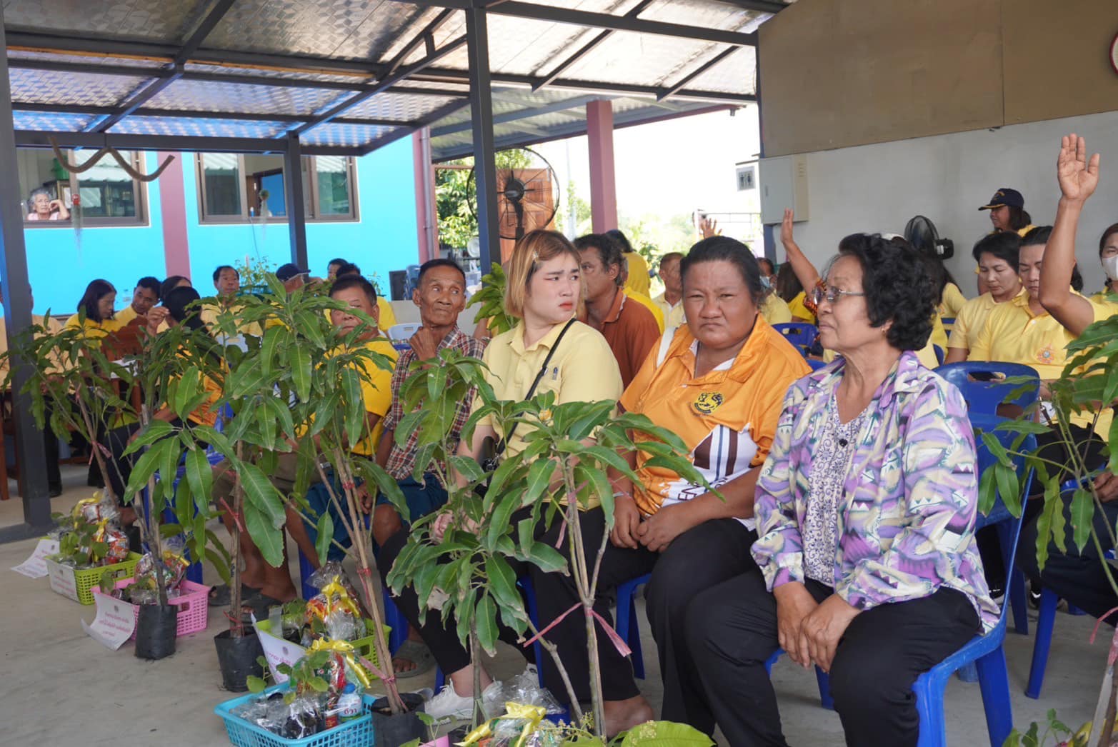 พช.กรุงเก่า ร่วมกิจกรรมเฉลิมพระเกียรติพระบาทสมเด็จพระเจ้าอยู่หัวเนื่องในโอกาสมหามงคลเฉลิมพระชนมพรรษา 6 รอบ 28 กรกฎาคม 2567 “แบ่งปันกล้าไม้ จากแปลงโคกหนองนา สู่ประชาชนโดยรอบ”