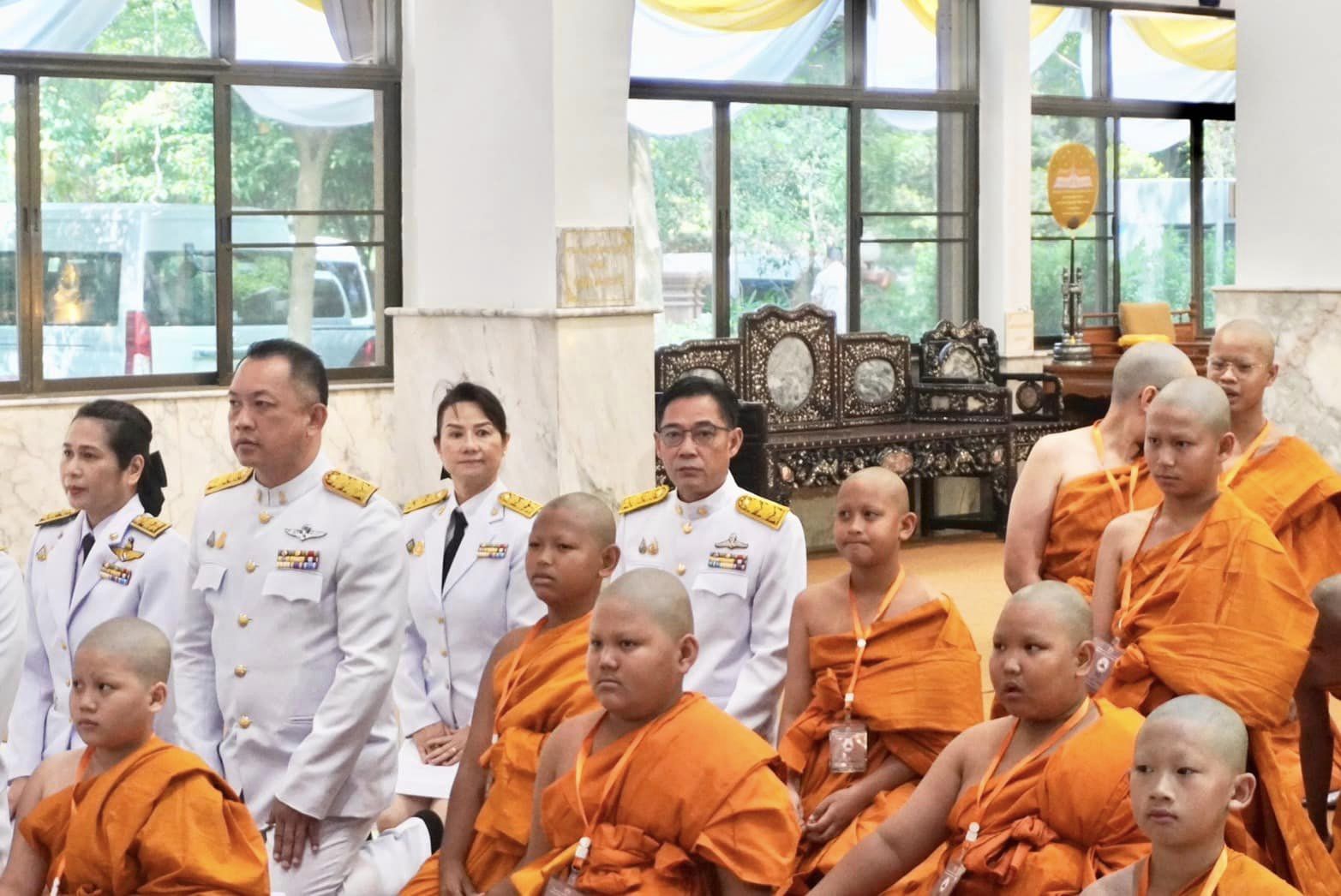 พช.อยุธยา ร่วมพิธีบรรพชาสามเณรภาคฤดูร้อน เฉลิมพระเกียรติพระบาทสมเด็จพระเจ้าอยู่หัว เนื่องในโอกาสมหามงคลเฉลิมพระชนมพรรษา 6 รอบ 28 กรกฎาคม 2567