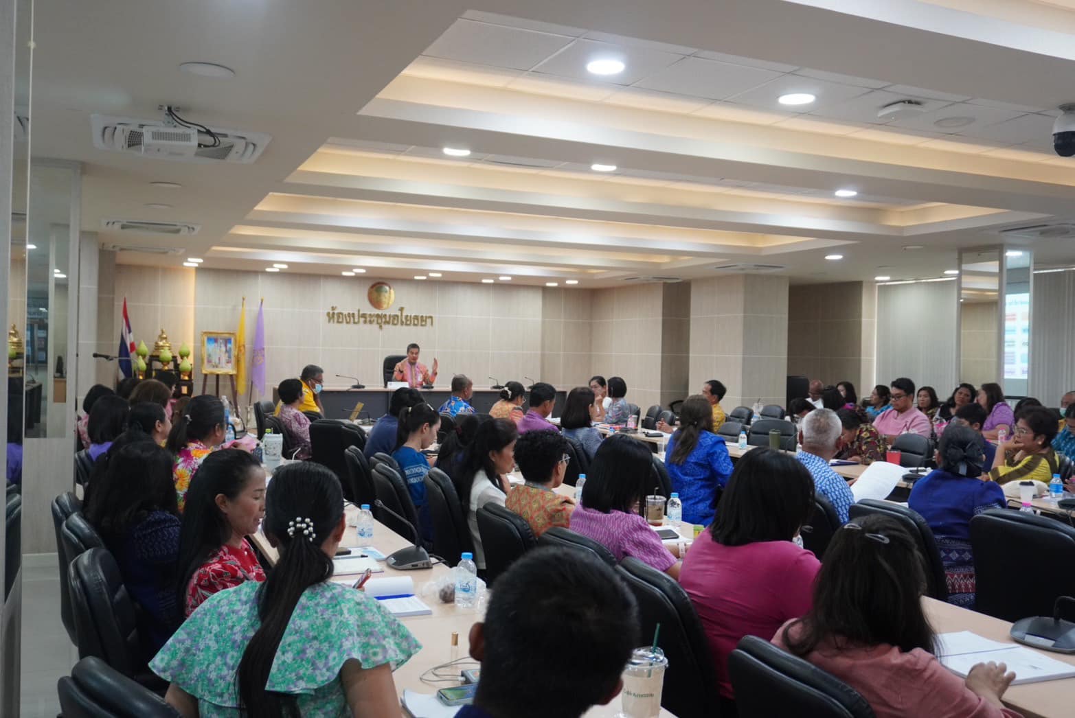 พช.อยุธยา จัดประชุมการขับเคลื่อนกิจกรรมพัฒนาชุมชน สำหรับรอบการประเมินที่ 2 ประจำปีงบประมาณ พ.ศ. 2567