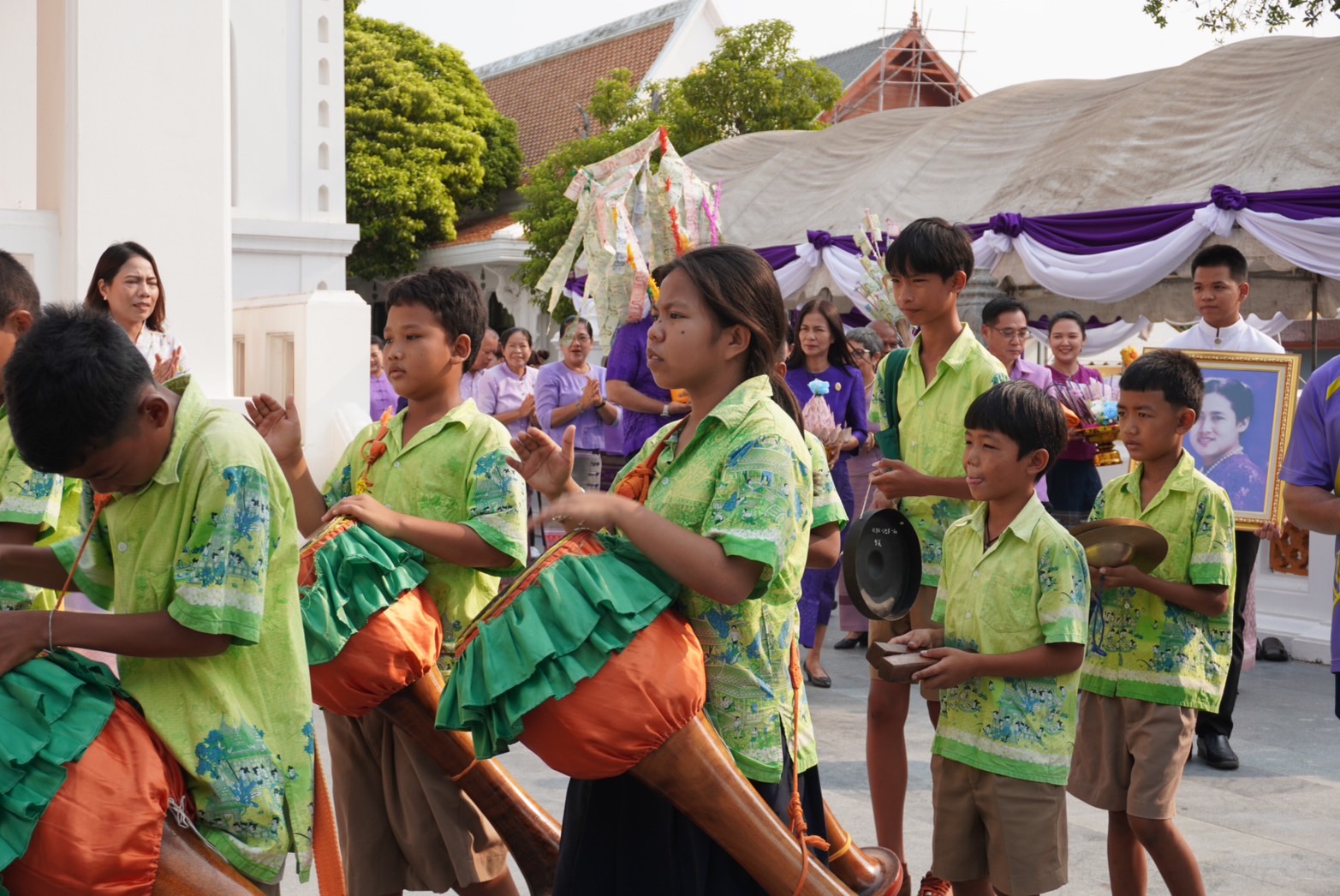 จังหวัดพระนครศรีอยุธยา จัดพิธีถวายผ้าป่าสมทบกองทุนพัฒนาเด็กชนบท ในพระราชูปถัมภ์ สมเด็จพระเทพรัตนราชสุดาฯ สยามบรมราชกุมารี ประจำปี 2567 จังหวัดพระนครศรีอยุธยา