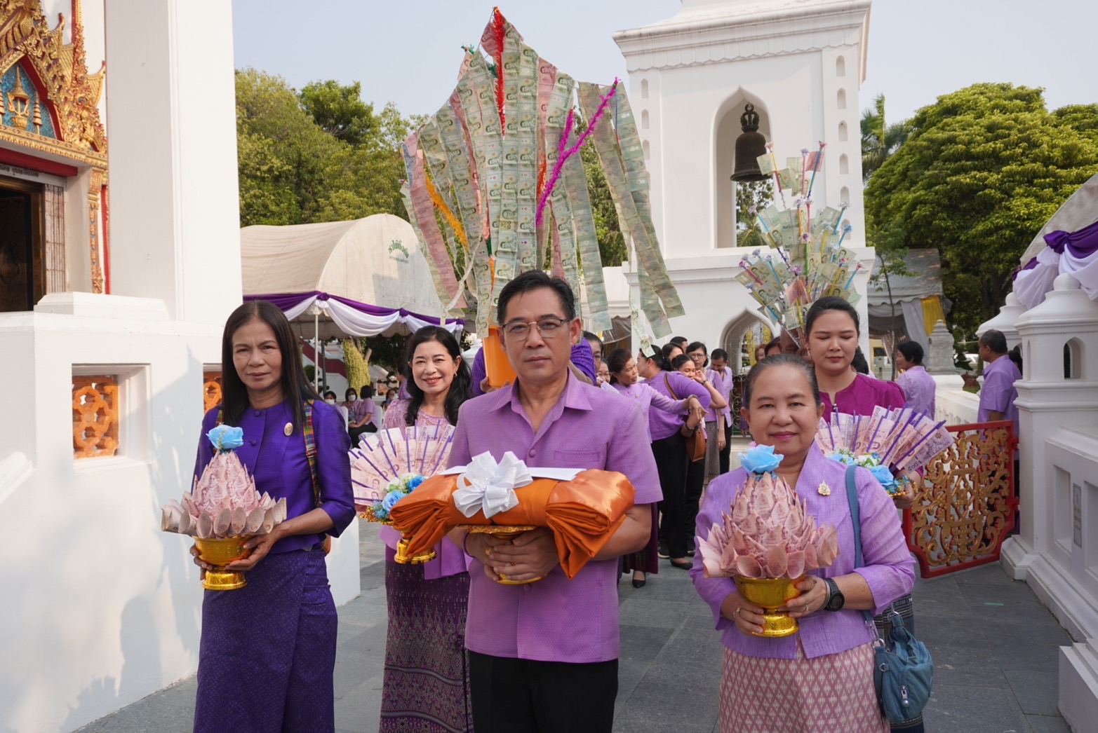 จังหวัดพระนครศรีอยุธยา จัดพิธีถวายผ้าป่าสมทบกองทุนพัฒนาเด็กชนบท ในพระราชูปถัมภ์ สมเด็จพระเทพรัตนราชสุดาฯ สยามบรมราชกุมารี ประจำปี 2567 จังหวัดพระนครศรีอยุธยา