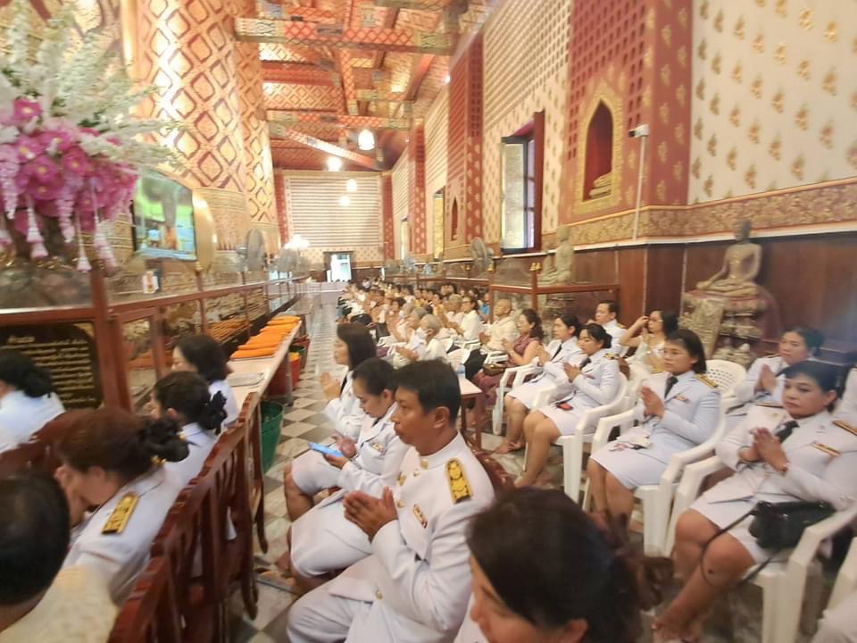 พช.กรุงเก่า ร่วมพิธีสมโภชพระพุทธไตรรัตนนายก (หลวงพ่อโต) ครบ 700 ปี ในพระบรมราชูปถัมภ์