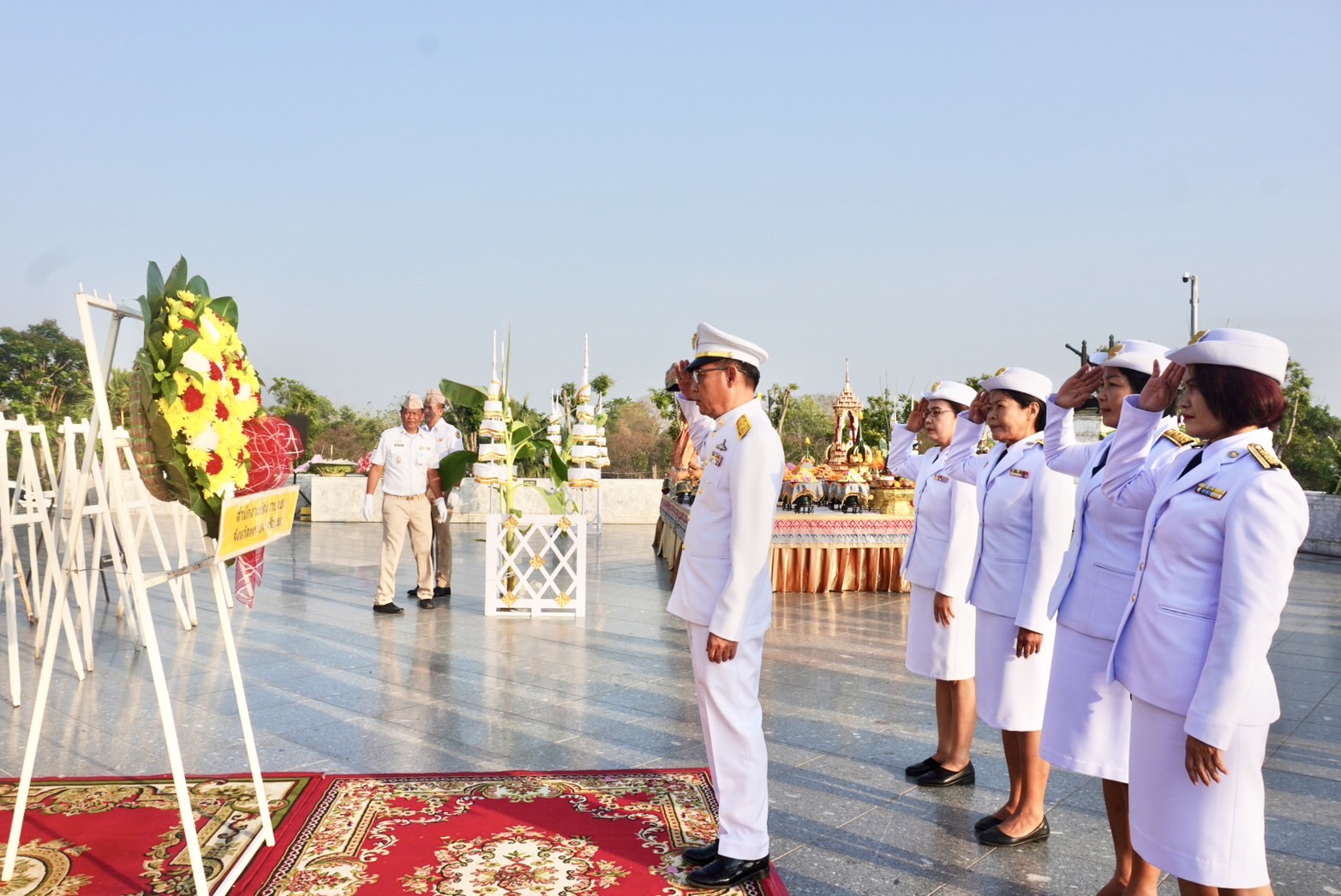 พช.กรุงเก่า ร่วมพิธีวางพวงมาลาเบื้องหน้าพระบรมราชานุสาวรีย์ “สมเด็จพระนเรศวรมหาราช” เนื่องในวันที่ระลึกคล้ายวันสวรรคต