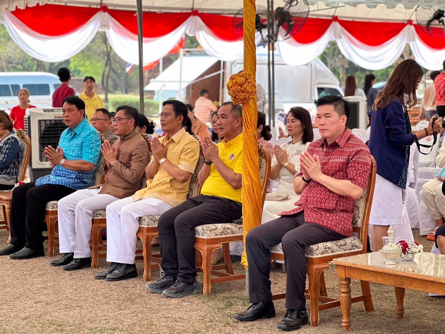 พช.กรุงเก่า ร่วมพิธีบำเพ็ญกุศลวันคล้ายวันสวรรคตของสมเด็จพระนเรศวรมหาราช ประจำปี 2567