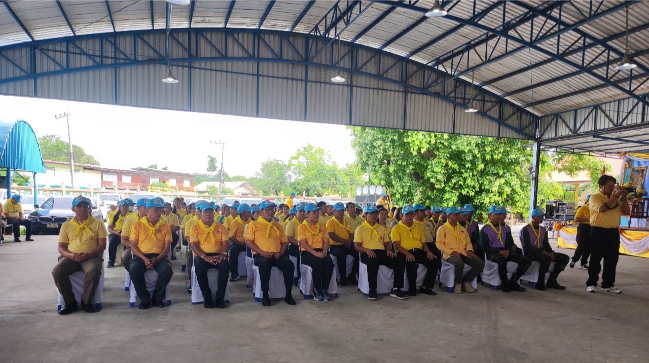 พช.อยุธยา ร่วมพิธีเปิดศูนย์แก้ไขปัญหายาเสพติดแบบบูรณาการ“ชุมชนล้อมรักษ์“ บ้านยางนม อ.ท่าเรือ