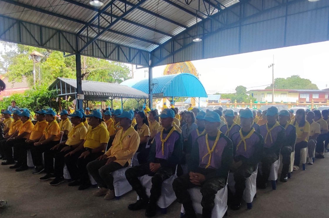 พช.อยุธยา ร่วมพิธีเปิดศูนย์แก้ไขปัญหายาเสพติดแบบบูรณาการ“ชุมชนล้อมรักษ์“ บ้านยางนม อ.ท่าเรือ