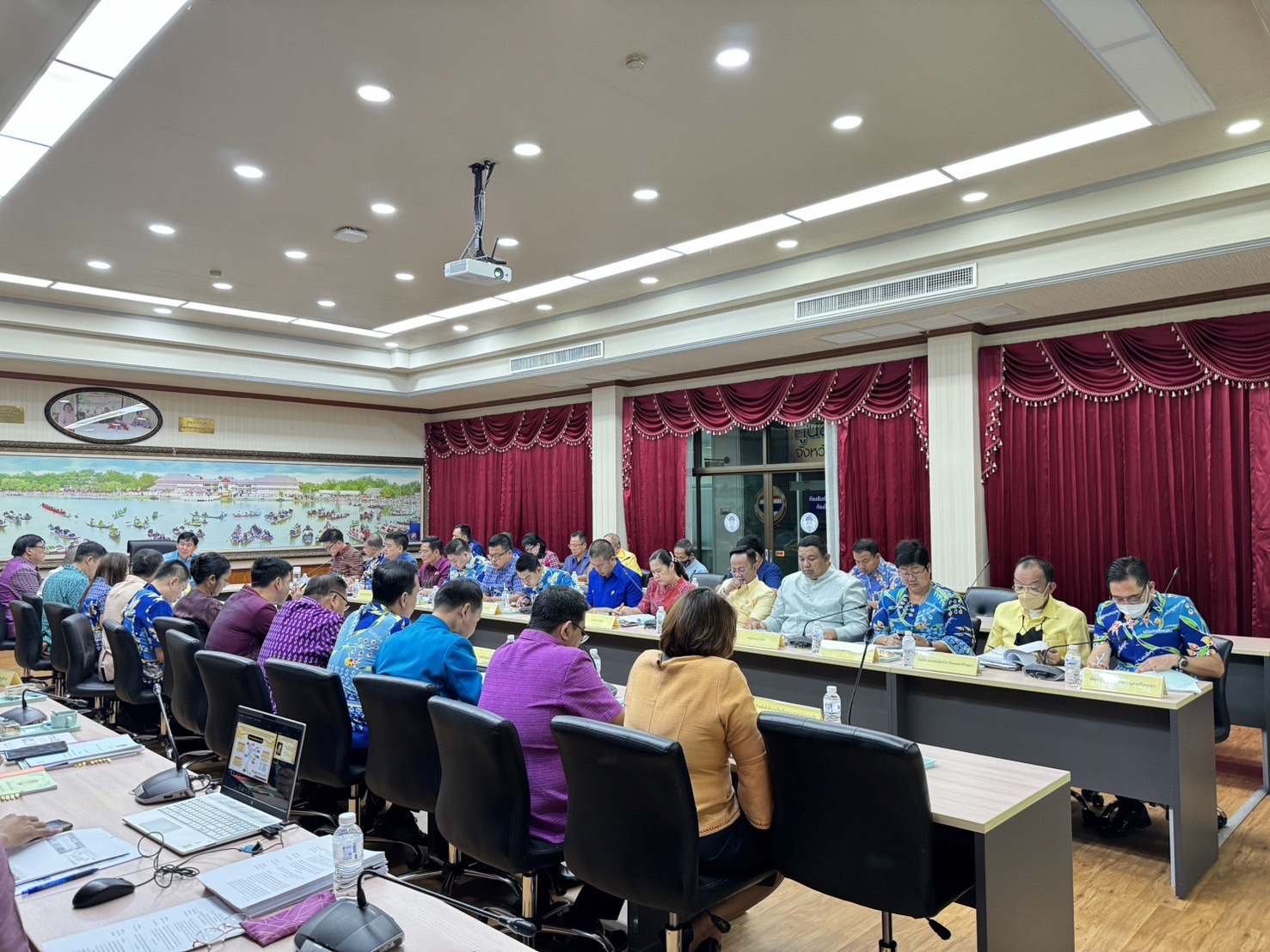 พจ.อยุธยา ร่วมการประชุมนายอำเภอและหัวหน้าส่วนราชการสังกัดกระทรวงมหาดไทย ประจำเดือนพฤษภาคม 2567