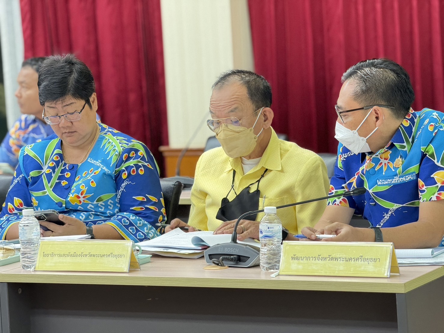 พจ.อยุธยา ร่วมการประชุมนายอำเภอและหัวหน้าส่วนราชการสังกัดกระทรวงมหาดไทย ประจำเดือนพฤษภาคม 2567