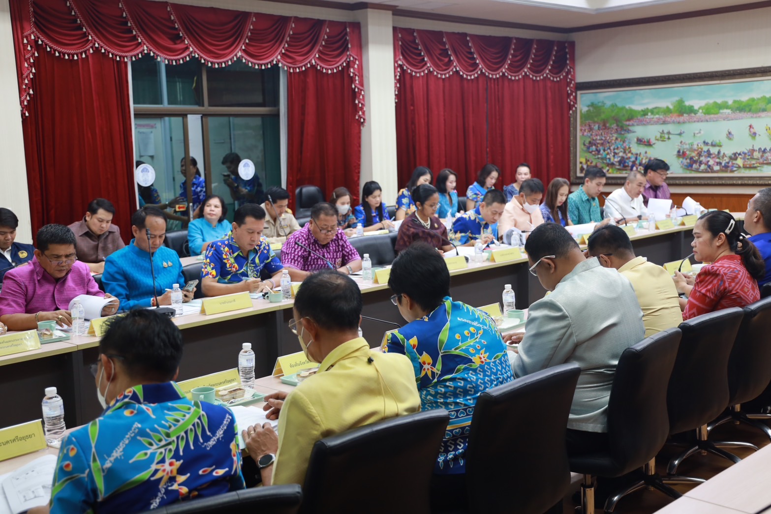 พจ.อยุธยา ร่วมการประชุมนายอำเภอและหัวหน้าส่วนราชการสังกัดกระทรวงมหาดไทย ประจำเดือนพฤษภาคม 2567