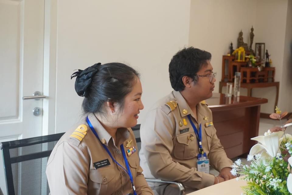 พช.กรุงเก่า ให้การต้อนรับ และให้กำลังใจข้าราชการเมล็ดพันธุ์ใหม่กรมการพัฒนาชุมชน พก.125