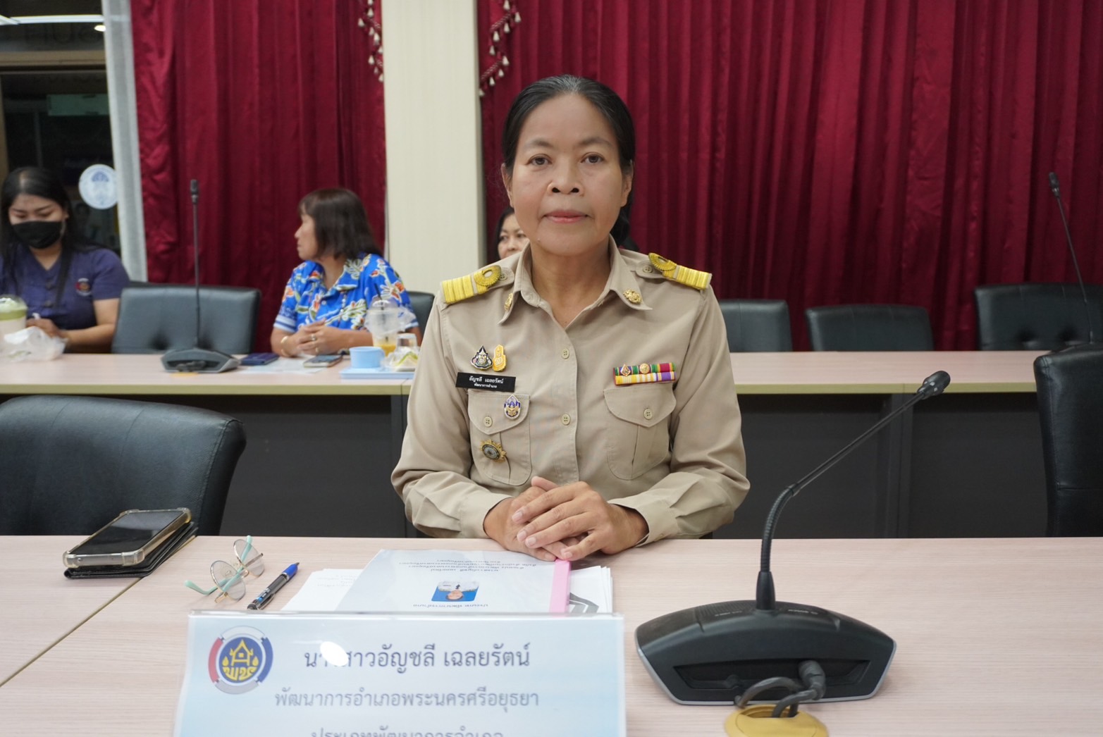 พช.อยุธยา ร่วมเข้ารับการพิจารณาคัดเลือกข้าราชการ ลูกจ้างประจำ และพนักงานราชการดีเด่น กรมการพัฒนาชุมชน ประจำปี พ.ศ. 2567 สำนักงานพัฒนาชุมชนจังหวัดพระนครศรีอยุธยา