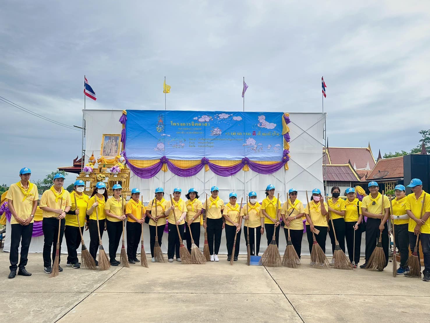 พช.กรุงเก่า ร่วมจิตอาสาบำเพ็ญสาธารณประโยชน์และบำเพ็ญสาธารณกุศล เนื่องในโอกาสวันเฉลิมพระชนมพรรษาสมเด็จพระนางเจ้าฯ พระบรมราชินี วันที่ 3 มิถุนายน 2567