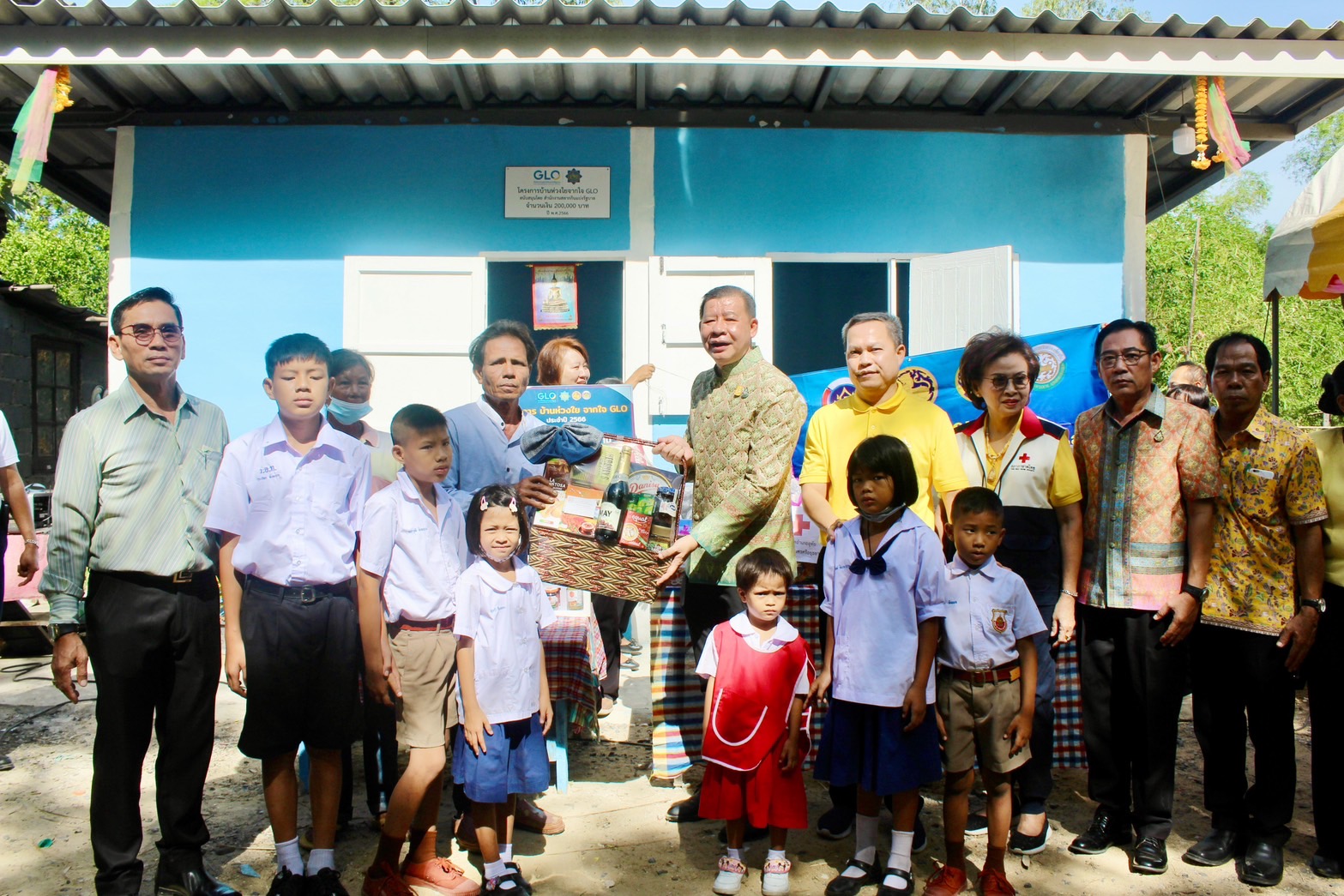 🔹พช.พระนครศรีอยุธยา🔹 จังหวัดพระนครศรีอยุธยา มอบบ้านห่วงใย จากใจ GLO ประจำปี 2566 แก่ครัวเรือนยากจน TPMAP