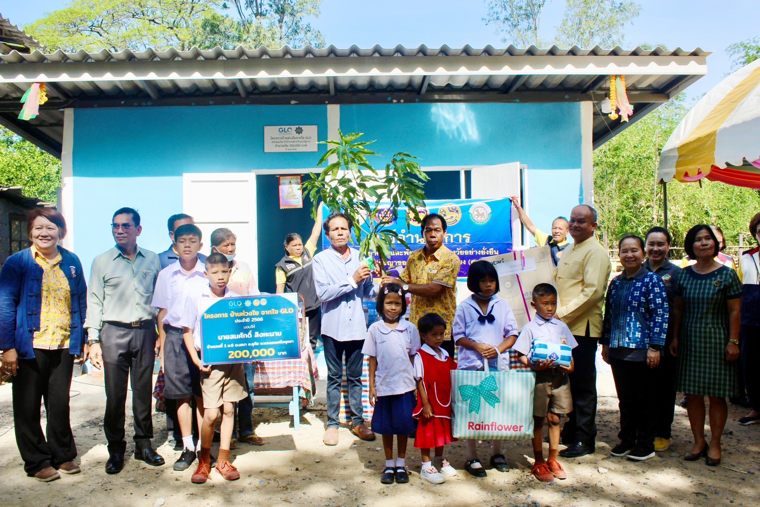 🔹พช.พระนครศรีอยุธยา🔹 จังหวัดพระนครศรีอยุธยา มอบบ้านห่วงใย จากใจ GLO ประจำปี 2566 แก่ครัวเรือนยากจน TPMAP