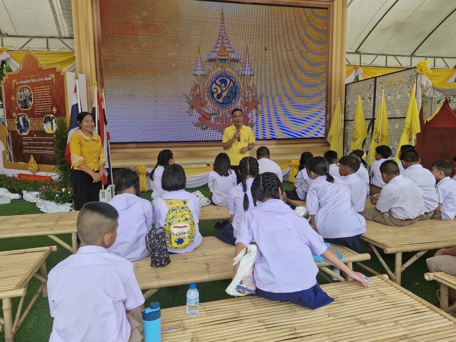 🔹พช.พระนครศรีอยุธยา🔹 ร่วมจัดนิทรรศการเฉลิมพระเกียรติในกิจกรรมเดิน วิ่ง ปั่น ธงตราสัญลักษณ์งานเฉลิมพระเกียรติพระบาทสมเด็จพระเจ้าอยู่หัว เนื่องในโอกาสพระราชพิธีมหามงคลเฉลิมพระชนมพรรษา 6 รอบ 28 กรกฎาคม 2567