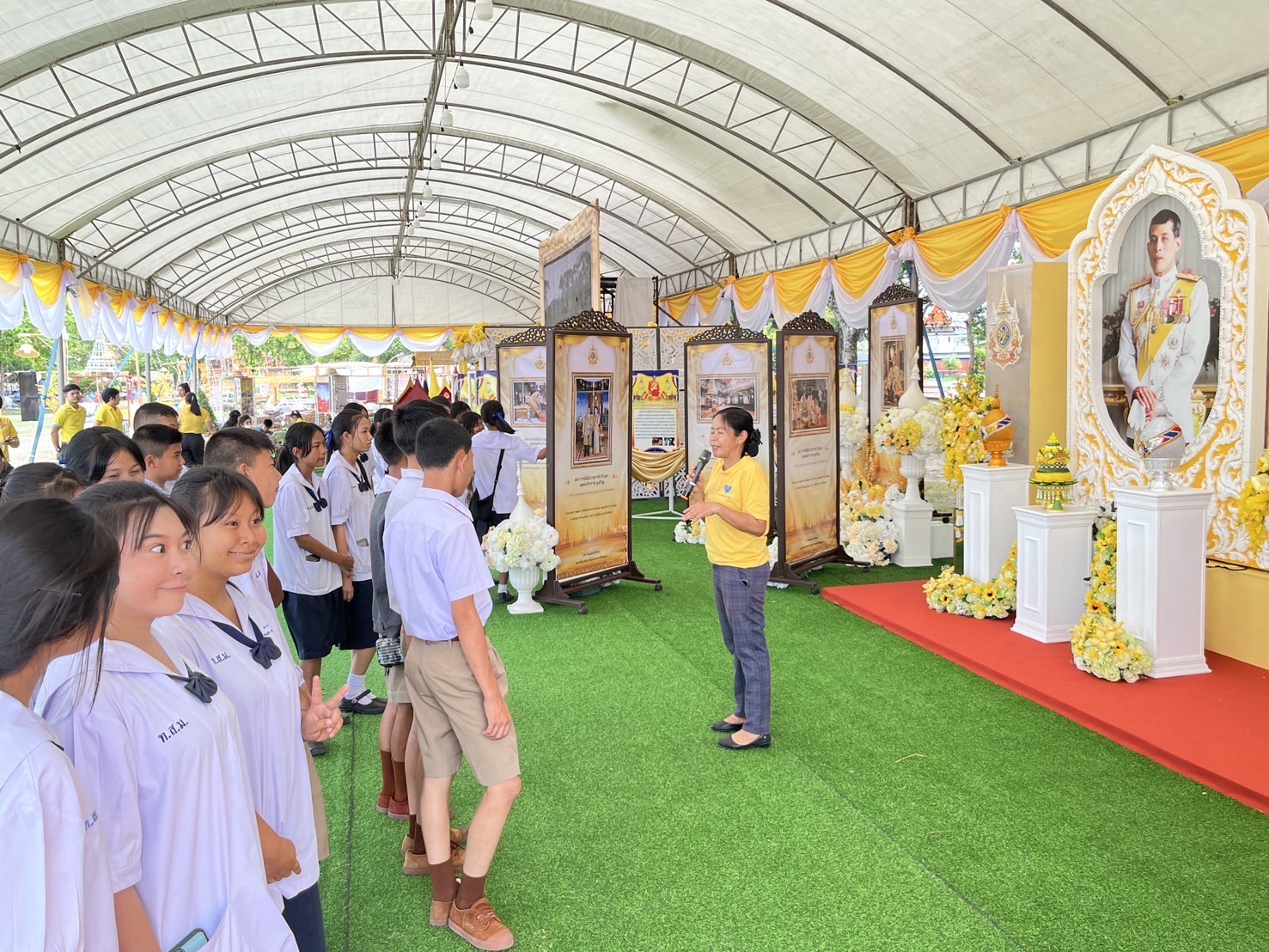 🔹พช.พระนครศรีอยุธยา🔹 ร่วมจัดนิทรรศการเฉลิมพระเกียรติในกิจกรรมเดิน วิ่ง ปั่น ธงตราสัญลักษณ์งานเฉลิมพระเกียรติพระบาทสมเด็จพระเจ้าอยู่หัว เนื่องในโอกาสพระราชพิธีมหามงคลเฉลิมพระชนมพรรษา 6 รอบ 28 กรกฎาคม 2567
