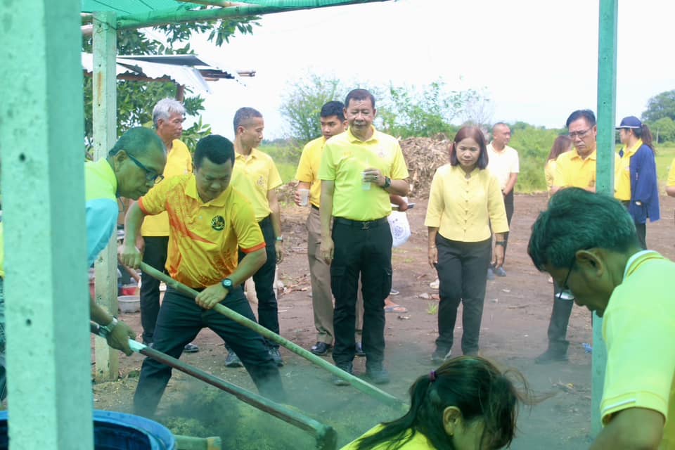 พช.กรุงเก่า จัดกิจกรรม“เอามื้อสามัคคี ทำความดี ถวายเป็นพระราชกุศล” เนื่องในโอกาสมหามงคลเฉลิมพระชนมพรรษา 6 รอบ 28 กรกฎาคม 2567