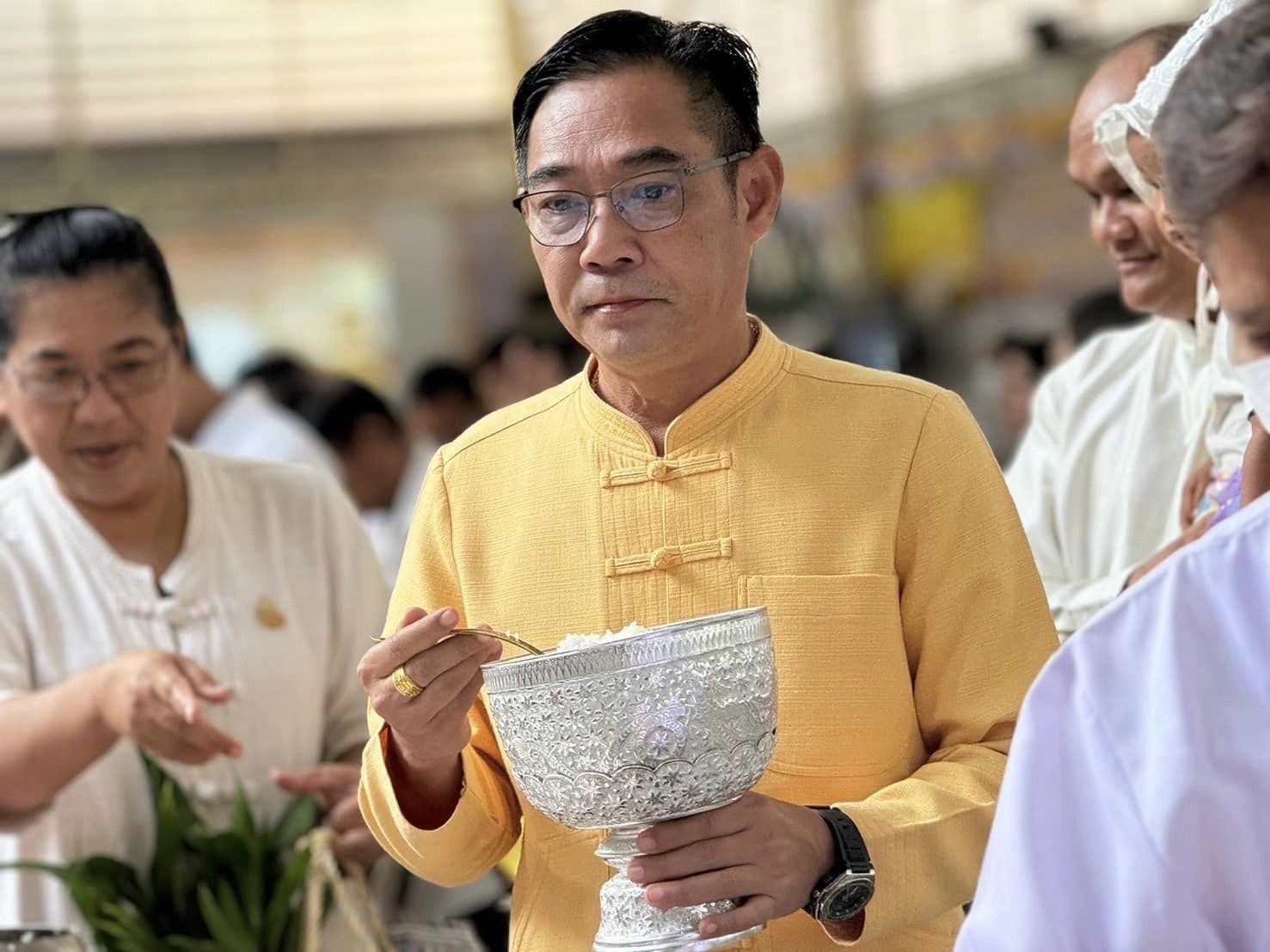 พช.กรุงเก่า ร่วมกิจกรรมส่งเสริมพระพุทธศาสนา เนื่องในเทศกาลวันอาสาฬหบูชาและเข้าพรรษา พุทธศักราช 2567