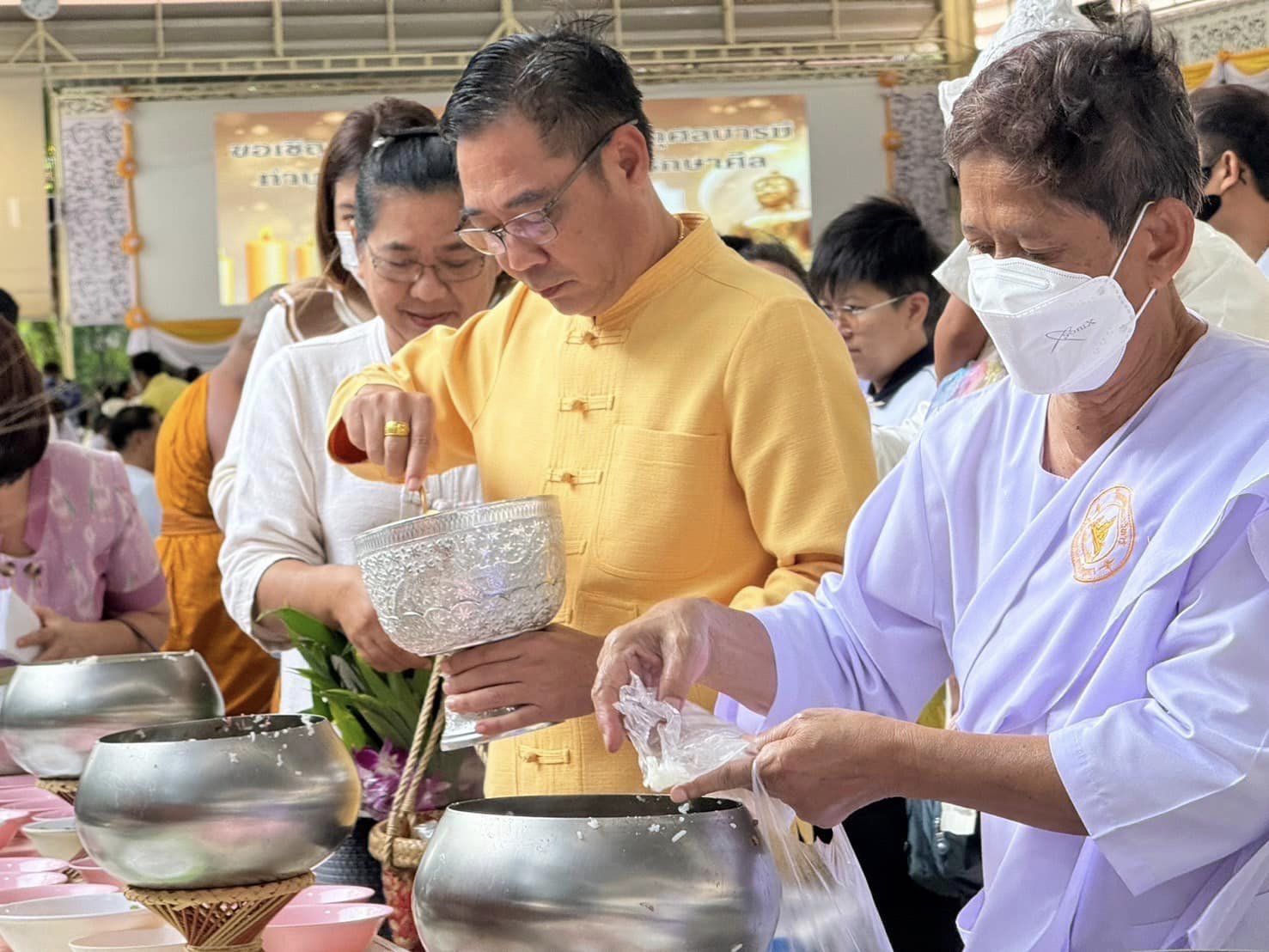 พช.กรุงเก่า ร่วมกิจกรรมส่งเสริมพระพุทธศาสนา เนื่องในเทศกาลวันอาสาฬหบูชาและเข้าพรรษา พุทธศักราช 2567