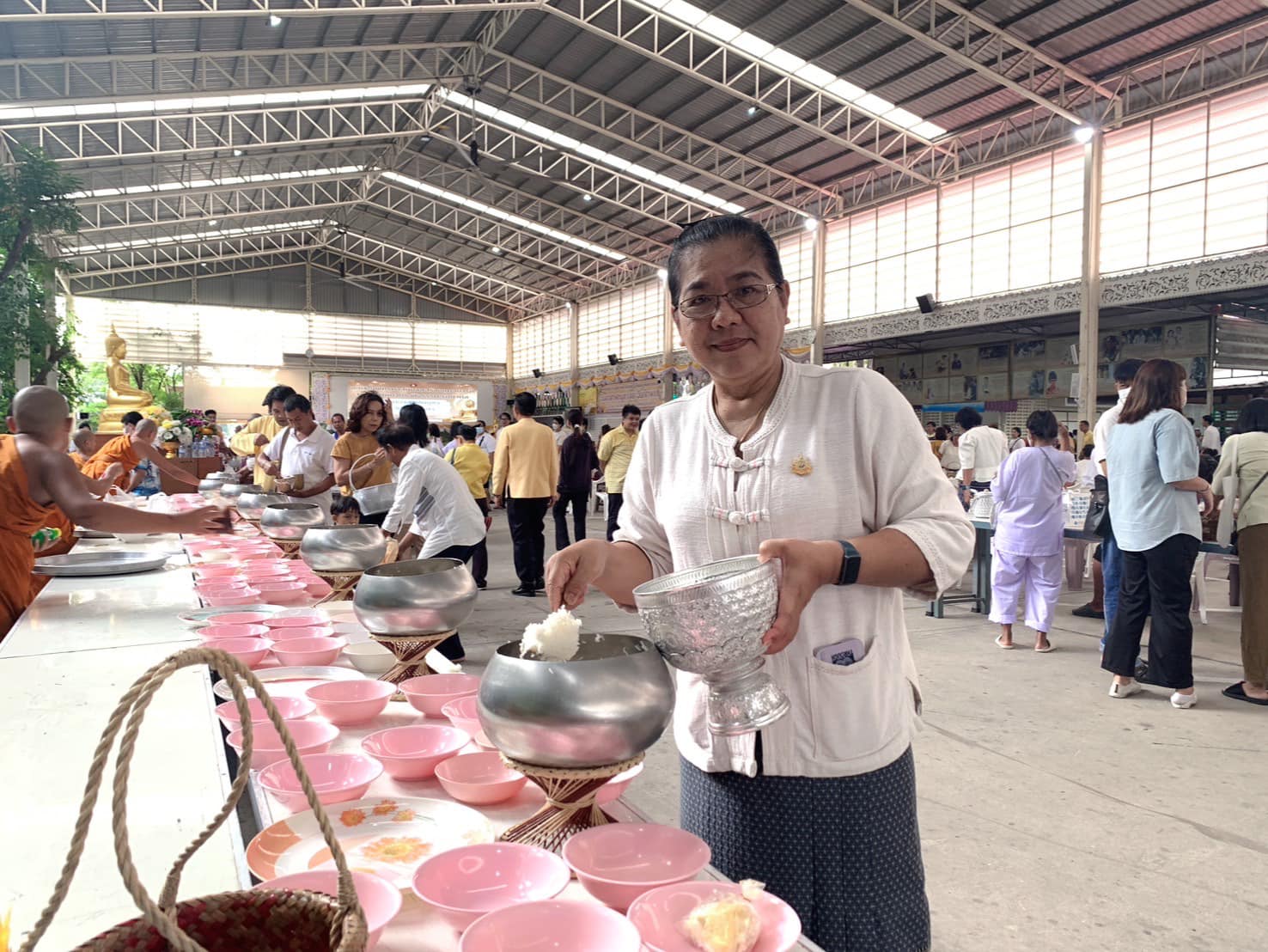 พช.กรุงเก่า ร่วมกิจกรรมส่งเสริมพระพุทธศาสนา เนื่องในเทศกาลวันอาสาฬหบูชาและเข้าพรรษา พุทธศักราช 2567