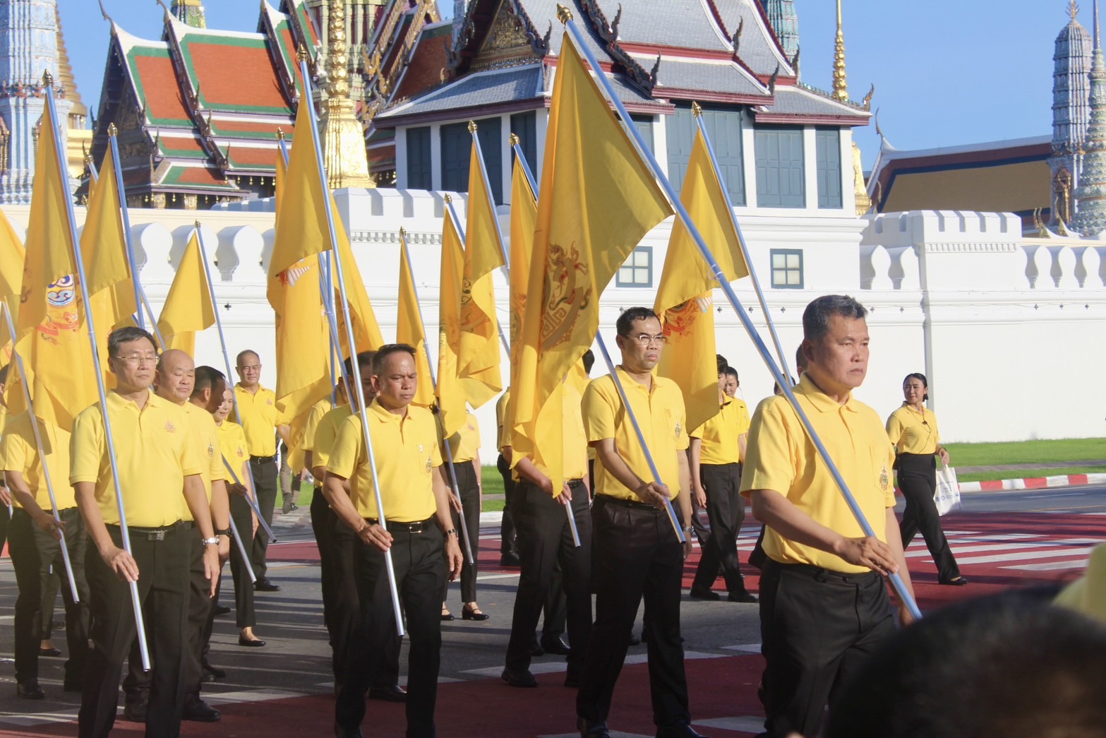 พจ.อยุธยา ร่วมพิธีรับมอบธงตราสัญลักษณ์งานเฉลิมพระเกียรติพระบาทสมเด็จพระเจ้าอยู่หัว เนื่องในโอกาสพระราชพิธีมหามงคลเฉลิมพระชนมพรรษา 6 รอบ 28 กรกฎาคม 2567