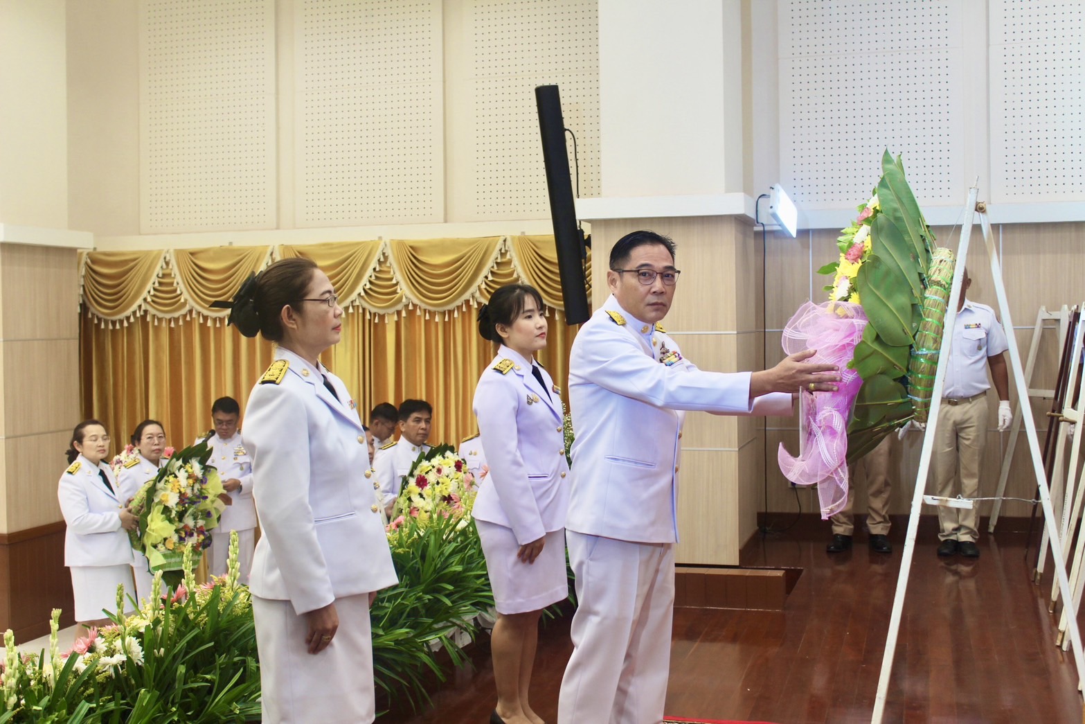 พช.กรุงเก่า ร่วมรัฐพิธีวันที่ระลึกคล้ายวันสวรรคต สมเด็จพระนารายณ์มหาราช ประจำปี พ.ศ. 2567