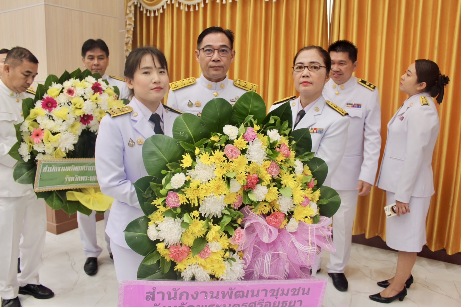 พช.กรุงเก่า ร่วมรัฐพิธีวันที่ระลึกคล้ายวันสวรรคต สมเด็จพระนารายณ์มหาราช ประจำปี พ.ศ. 2567