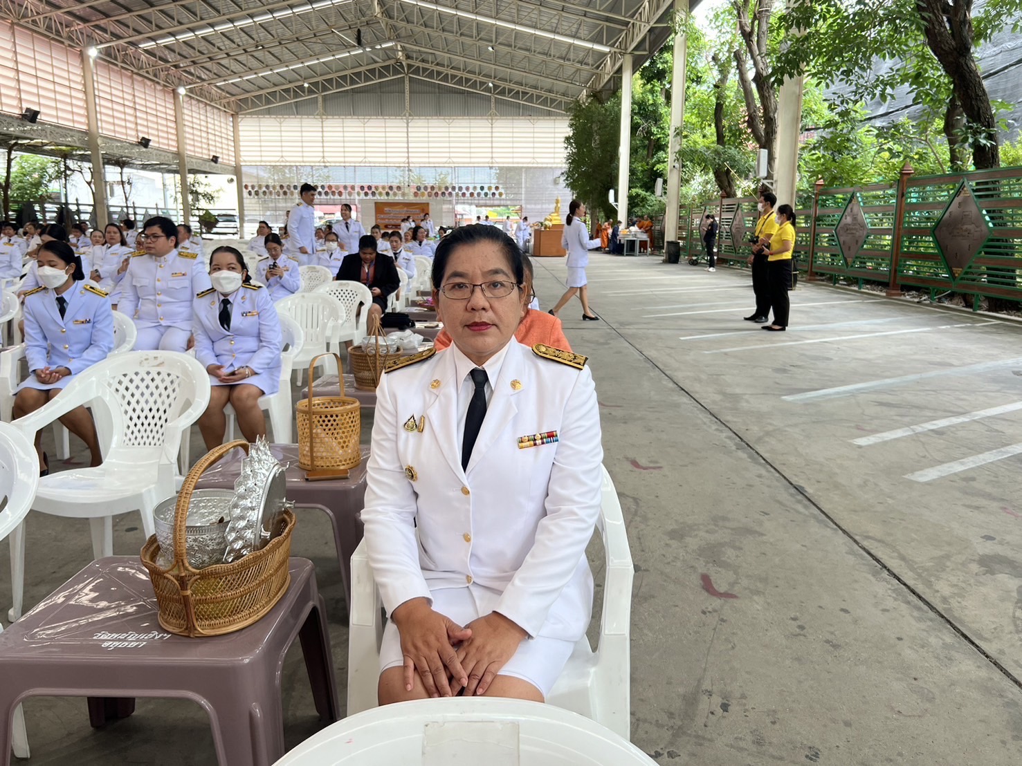 พช.อยุธยา ร่วมพิธีเจริญพระพุทธมนต์และทำบุญตักบาตรถวายเป็นพระราชกุศลฯ เฉลิมพระเกียรติเนื่องในโอกาสวันคล้ายวันประสูติสมเด็จพระเจ้าน้องนางเธอ เจ้าฟ้าจุฬาภรณวลัยลักษณ์ อัครราชกุมารี กรมพระศรีสวางควัฒน วรขัตติยราชนารี 4 กรกฎาคม 2567