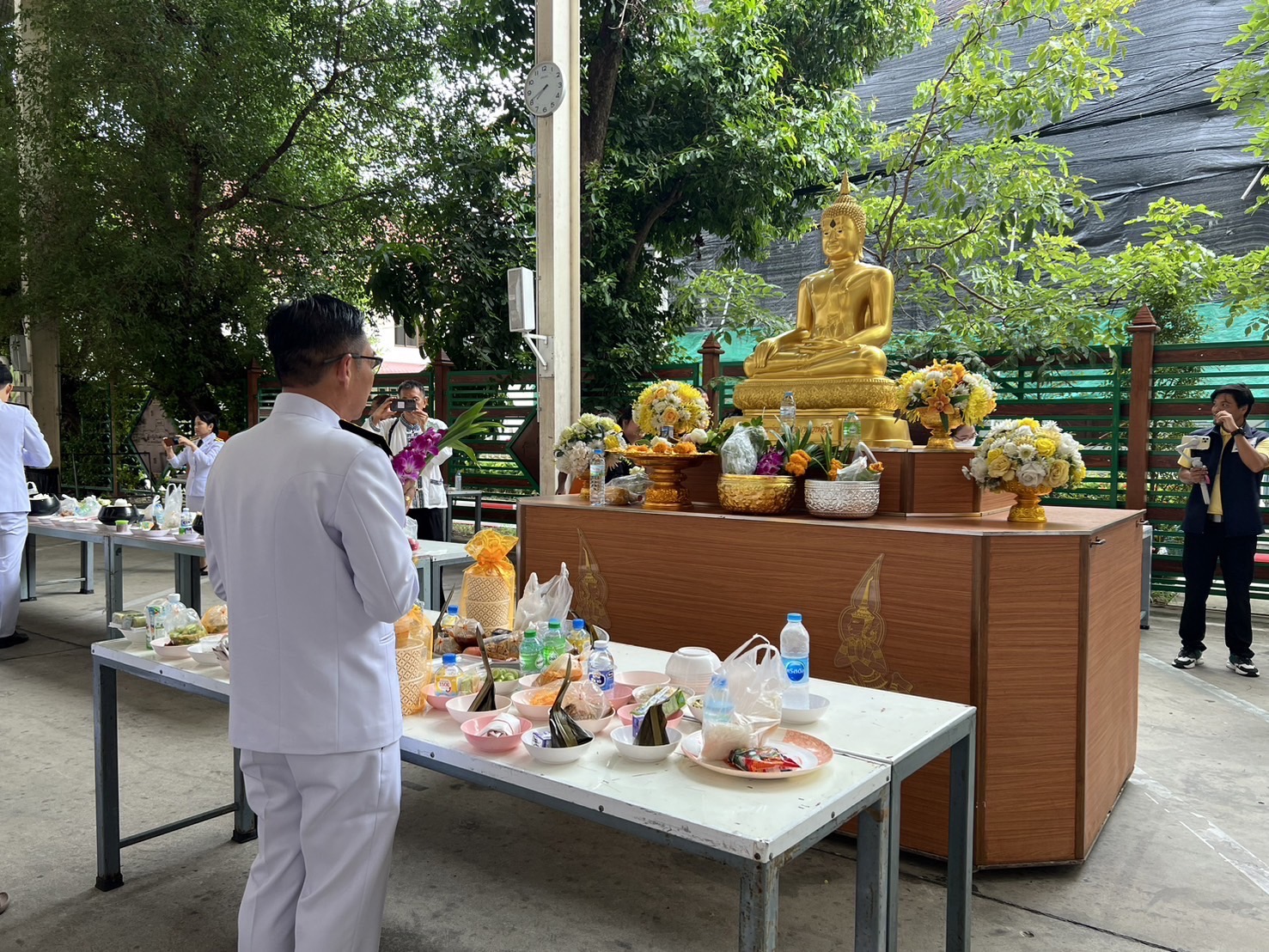 พช.อยุธยา ร่วมพิธีเจริญพระพุทธมนต์และทำบุญตักบาตรถวายเป็นพระราชกุศลฯ เฉลิมพระเกียรติเนื่องในโอกาสวันคล้ายวันประสูติสมเด็จพระเจ้าน้องนางเธอ เจ้าฟ้าจุฬาภรณวลัยลักษณ์ อัครราชกุมารี กรมพระศรีสวางควัฒน วรขัตติยราชนารี 4 กรกฎาคม 2567