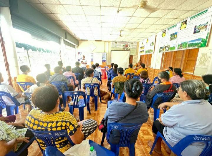 สพอ.บางปะหัน ดำเนินโครงการส่งเสริมการพัฒนาชุมชนธรรมาภิบาล