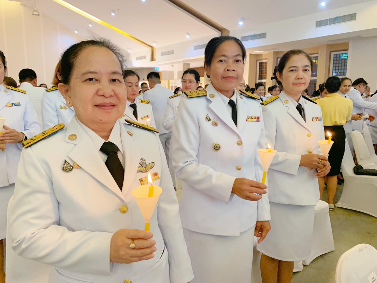 พช.อยุธยา ร่วมพิธีถวายเครื่องราชสักการะและวางพานพุ่ม และพิธีจุดเทียนถวายพระพรชัยมงคลเนื่องในโอกาสพระราชพิธีมหามงคลเฉลิมพระชนมพรรษา 6 รอบ 28 กรกฎาคม 2567