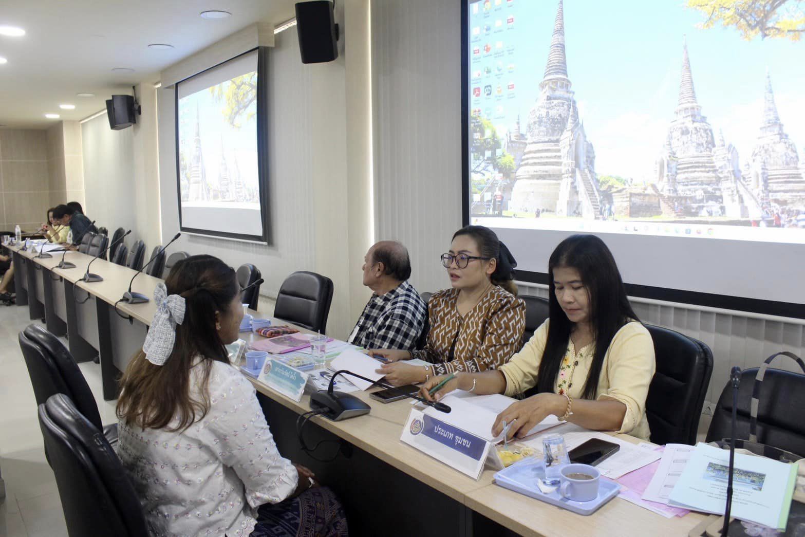 พช.กรุงเก่า ดำเนินการตรวจประเมินเพื่อรับรองระบบมาตรฐานการพัฒนาชุมชน (มชช.) ระดับจังหวัด ประจำปี 2567