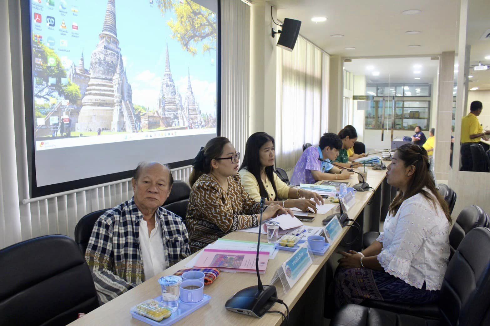 พช.กรุงเก่า ดำเนินการตรวจประเมินเพื่อรับรองระบบมาตรฐานการพัฒนาชุมชน (มชช.) ระดับจังหวัด ประจำปี 2567