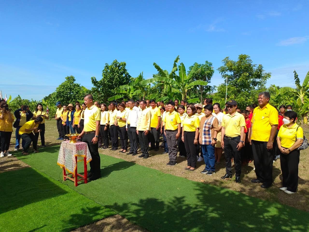 พช.กรุงเก่า จัดโครงการ โคก หนอง นา อารยเกษตร เฉลิมพระเกียรติพระบาทสมเด็จพระเจ้าอยู่หัว เนื่องในโอกาสพระราชพิธีมหามงคลเฉลิมพระชนมพรรษา 6 รอบ 28 กรกฎาคม 2567