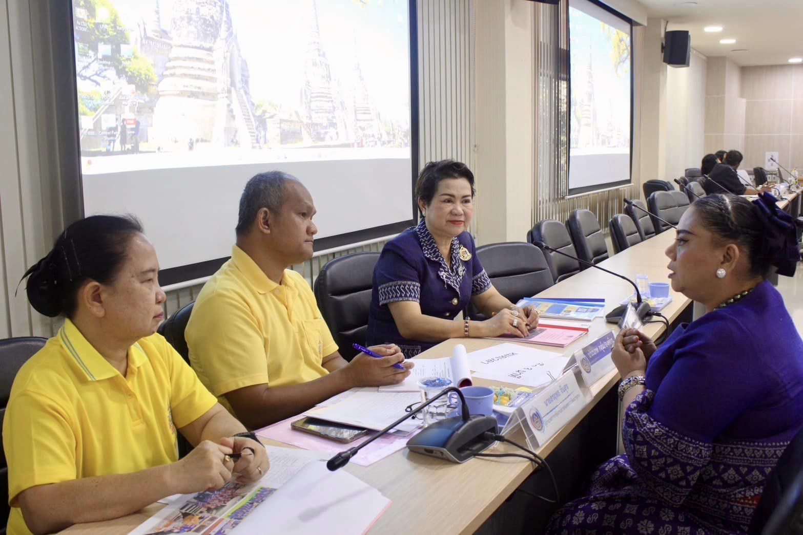 พช.กรุงเก่า ดำเนินการตรวจประเมินเพื่อรับรองระบบมาตรฐานการพัฒนาชุมชน (มชช.) ระดับจังหวัด ประจำปี 2567