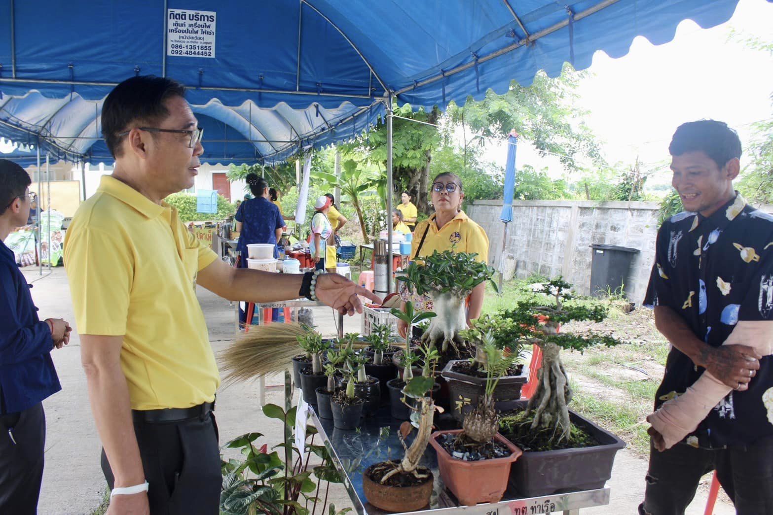 พจ.อยุธยา ร่วมกิจกรรมตลาดปันรัก ปันสุข #คนท่าเรือไม่ทิ้งกัน ณ ที่ว่าการอำเภอท่าเรือ
