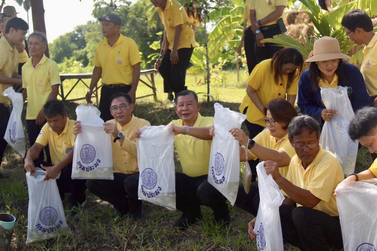 พช.กรุงเก่า จัดโครงการ โคก หนอง นา อารยเกษตร เฉลิมพระเกียรติพระบาทสมเด็จพระเจ้าอยู่หัว เนื่องในโอกาสพระราชพิธีมหามงคลเฉลิมพระชนมพรรษา 6 รอบ 28 กรกฎาคม 2567