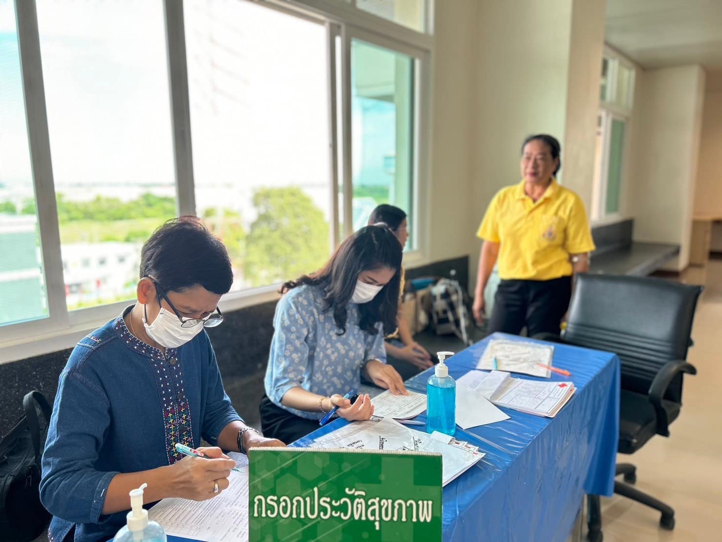 พช.กรุงเก่า จัดบริการตรวจสุขภาพ ประจำปีงบประมาณ พ.ศ. 2567 ให้แก่ข้าราชการและลูกจ้างในสังกัด จำนวน 105 คน